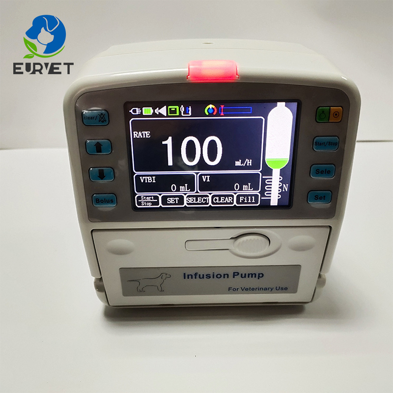 EUR VET Veterinary Instrument Medical Veterinary Ambulatory Soft Iv Infusion Pump