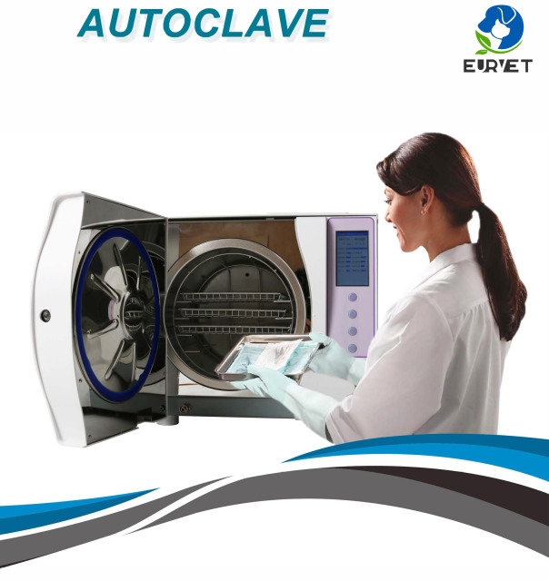 Eur Pet 18l Medical Dental Three Times Vet Vacuum Autoclave Sterilizers With Led Display For Clinic