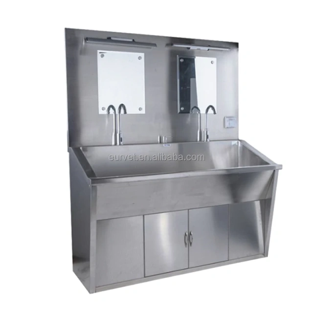 EUR VET Factory Price Advanced Wash Basin Design Washing Machine Veterinary Equipment for Hospital