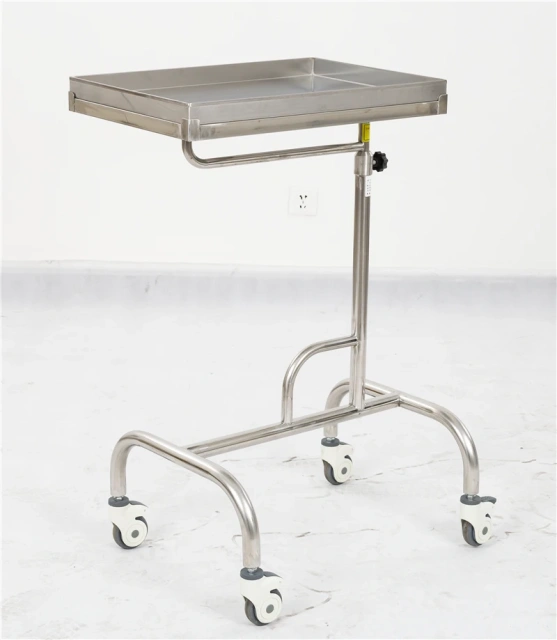 EUR PET Cheap Mayo Hospital Medical Trolley Multi-functional Mobile Dental Instrument Trolley Veterinary Equipment