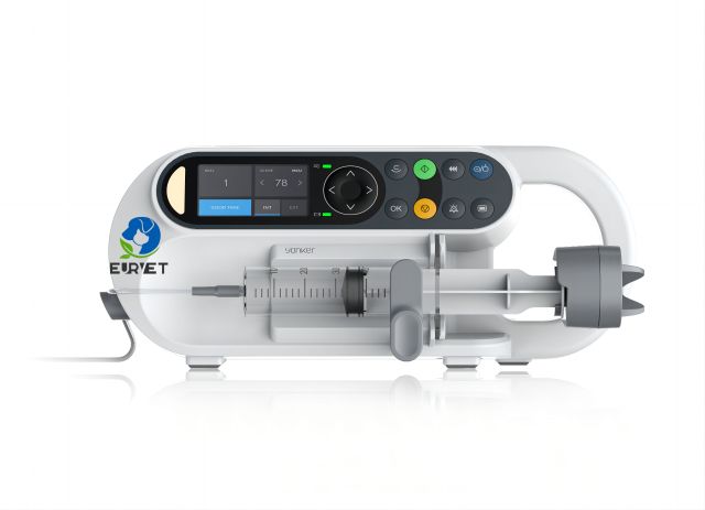 EUR PET New Design Factory Price Medical Automatic Portable Electric Syringe Pump Syringe Top Infusion