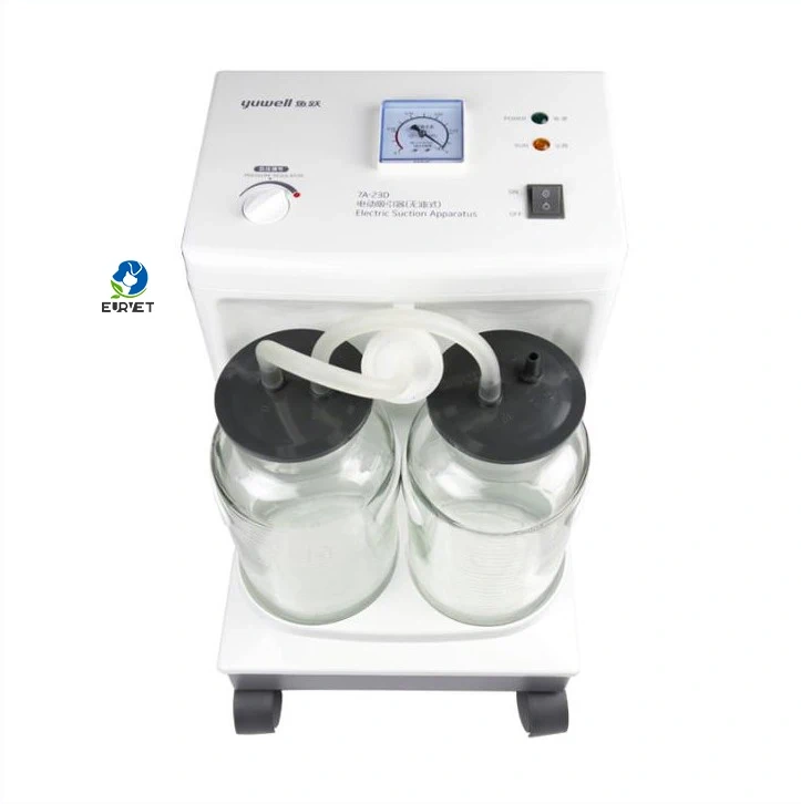 EURPET Medical Veterinary Electric Suction Apparatus Surgical Aspiration Vacuum Pump Pet Suction Machine