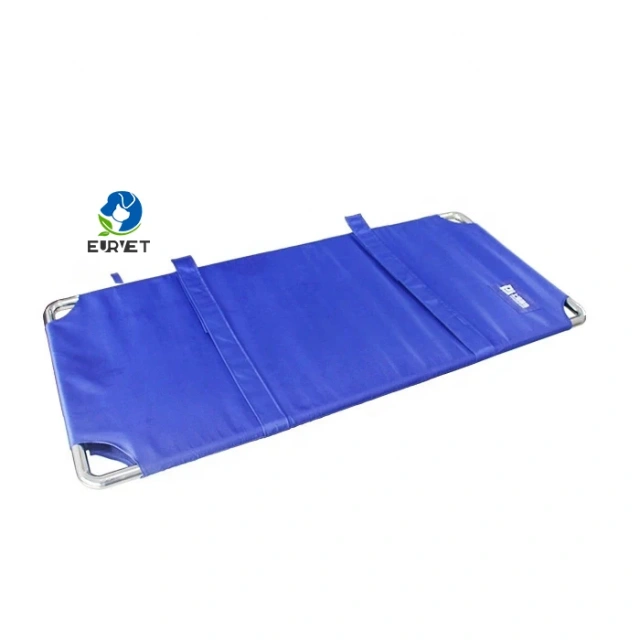 EUR VET Top Quality Veterinary Equipment Evacuation Transport Trolley Animal Pet Stretcher for Transfer