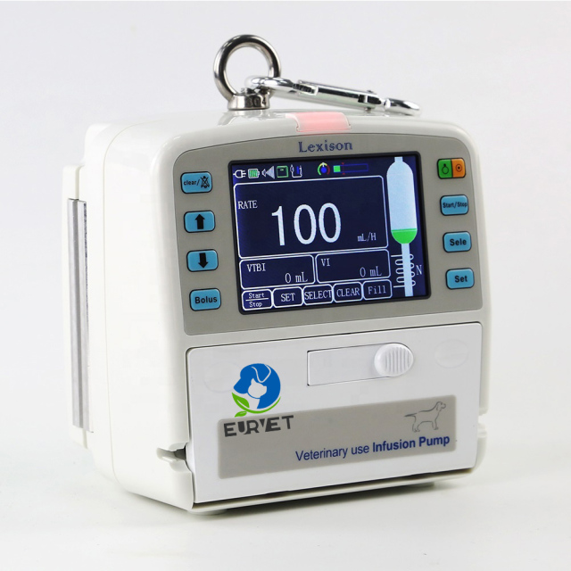 EUR VET Veterinary Instrument Medical Veterinary Ambulatory Soft Iv Infusion Pump