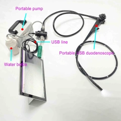 EUR PET Veterinary Endoscopy Equipment USB Flexible Gastro-colonoscope High Resolution Video Portable Gastroscope