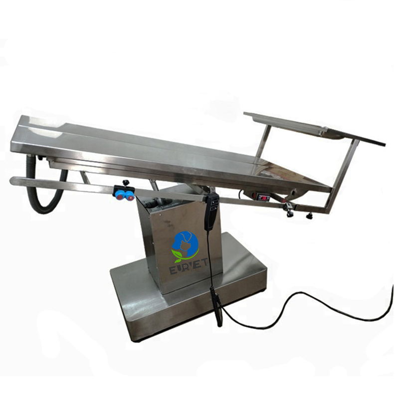 EUR VET Best Selling V-Type Animal Operating Table Veterinary Equipment Examination Table Veterinary Stainless Steel