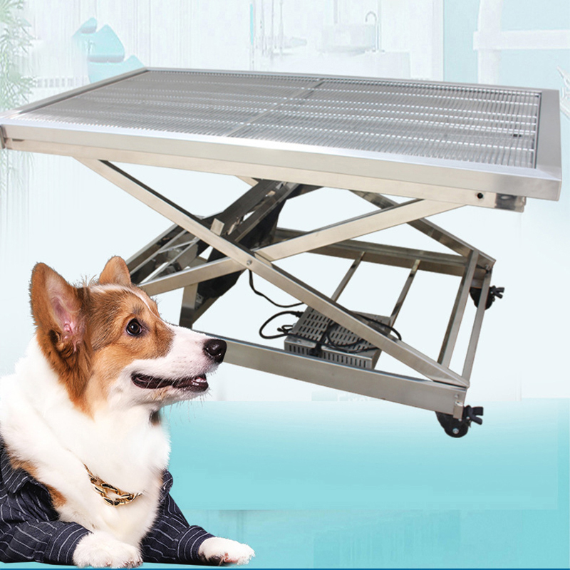 EURPET Veterinary Surgery Table Pet Beauty Hydraulic Table for Clinic Vet Treatment Dog Table for Surgical