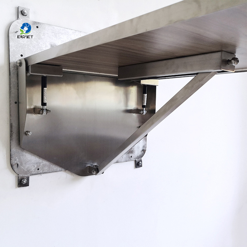 EUR PET Reliable Cost-Effective Veterinary Treatment Table Vet Clinic Veterinary Instrument Wall Mount Folding Table