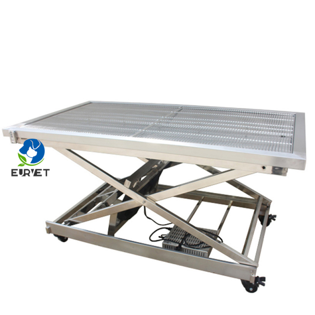 EURPET Veterinary Surgery Table Pet Beauty Hydraulic Table for Clinic Vet Treatment Dog Table for Surgical
