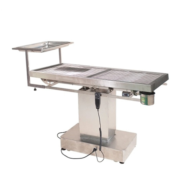 EUR VET Superior Quality Electric Lifting Operation Table Favorable Veterinary Instrument With Constant Temperature