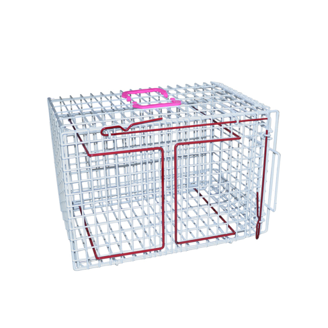 Eur Pet Professional High Quality Veterinary Instrument Vet Syringe Cage Cat Injection Cage for Pets