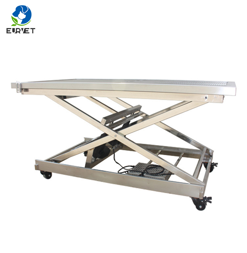 EURPET Veterinary Surgery Table Pet Beauty Hydraulic Table for Clinic Vet Treatment Dog Table for Surgical