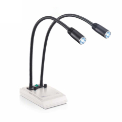 EUR PET Best Quality Desk Examination Light with Dual Heads Medical Device Mobile Operating System
