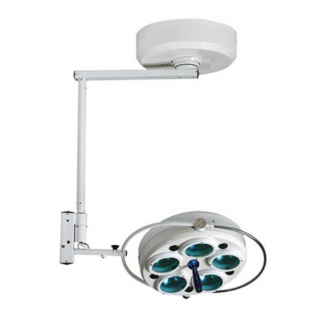 EUR VET Best Prices Ceiling Mounted Hole Type Cold Light 12 Holes Halogen Surgical Shadowless Lamp