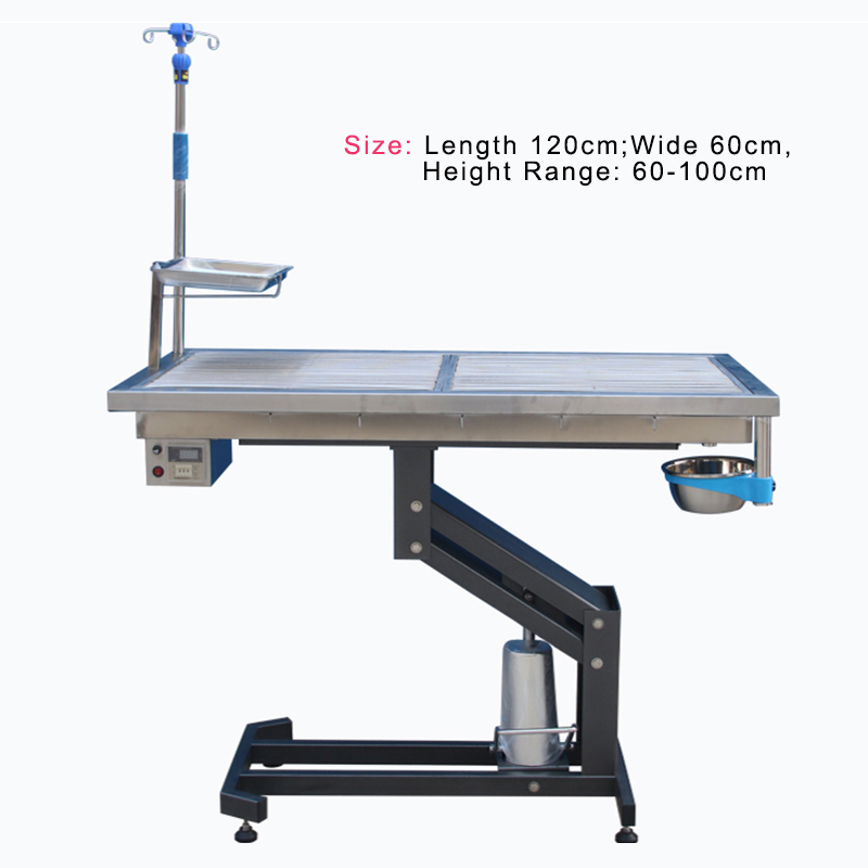 EUR VET Superior Quality Hydraulic Lifting Veterinary Operation Table Veterinary Equipment Examination Table Veterinary