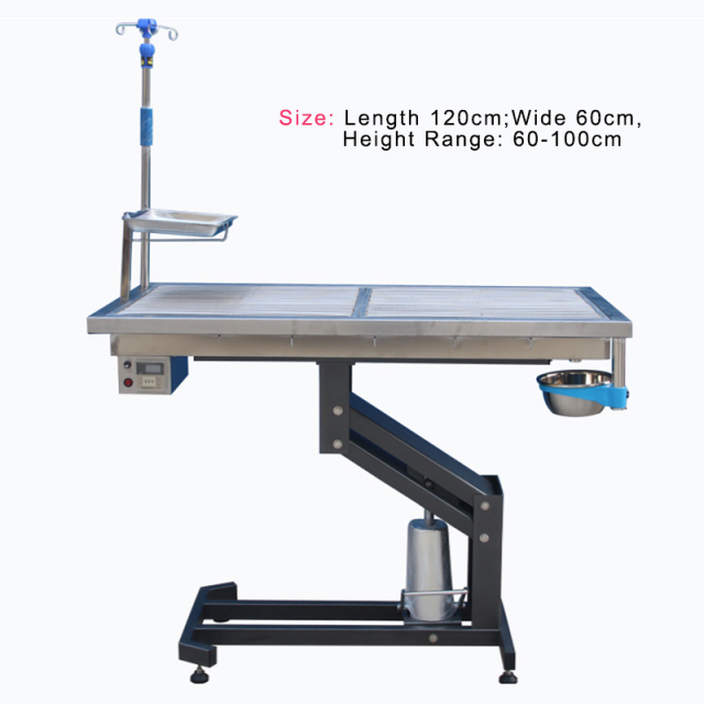 EUR VET Superior Quality Hydraulic Lifting Veterinary Operation Table Veterinary Equipment Examination Table Veterinary