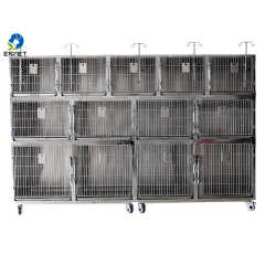EUR Pet Best Selling Veterinary Cat Anti-Scratch Cage Veterinary Clinic Cage Practical Veterinary Equipment