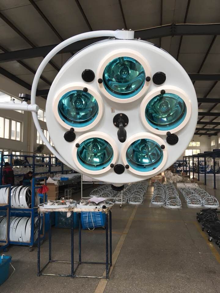 EUR VET Veterinary Medical Ceiling Lighting Hole Type Surgical Shadowless Lamp for Operating Light