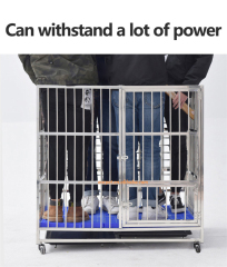 EURPET High Quality Professional  Stainless Steel Cages for Veterinary Pet Hospital Clinic Cage Sets Equipment