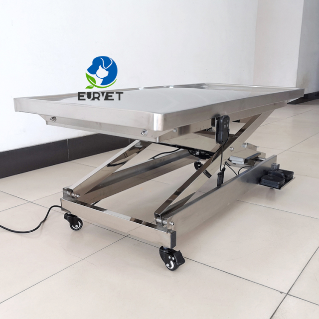 EUR PET Factory Price Veterinary Treatment Table Cheap Veterinary Equipment Vet Examination Table for Clinic