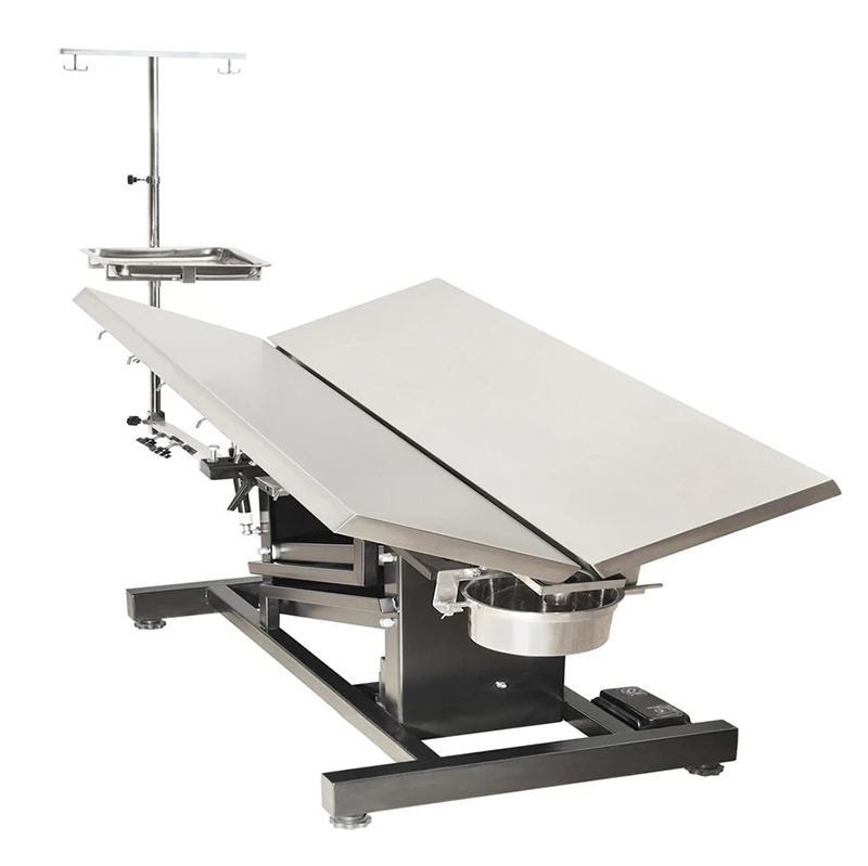 EUR VET Favorable V-Type Animal Operating Table Durable Veterinary Instrument Electric Lifting Veterinary Operation Table
