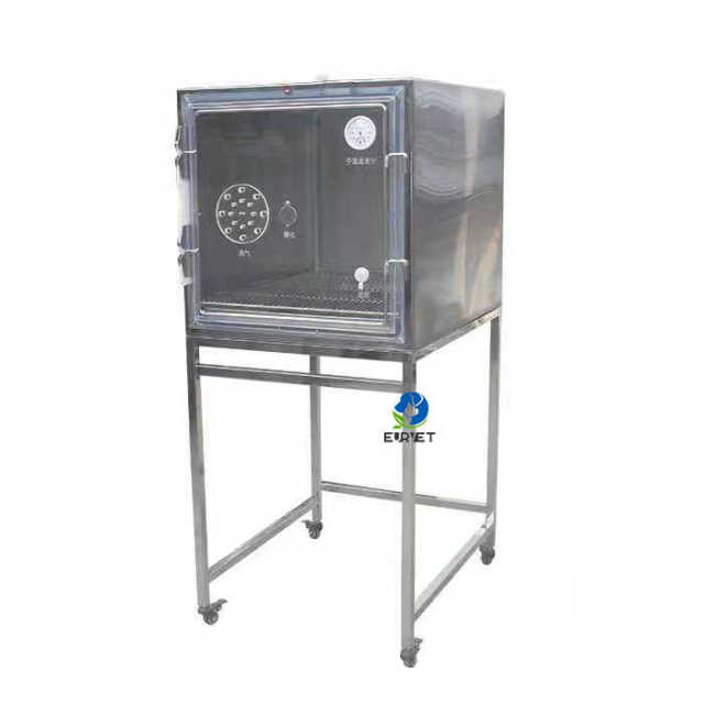 EUR PET Cheap Price Stainless Steel Veterinary Pet Dog Cat Small Animal Oxygen Chamber Cage for Animal Hospital