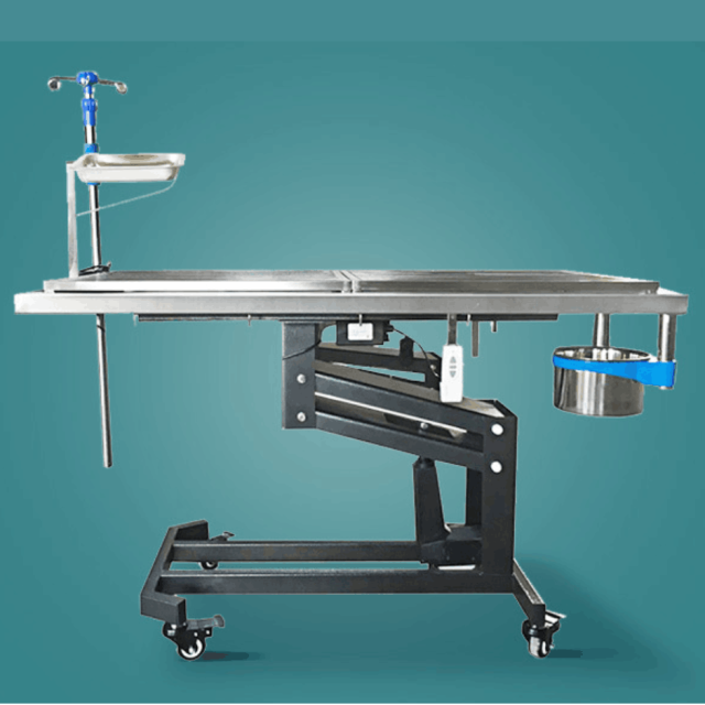 EUR VET Superior Quality Hydraulic Lifting Veterinary Operation Table Veterinary Equipment Examination Table Veterinary