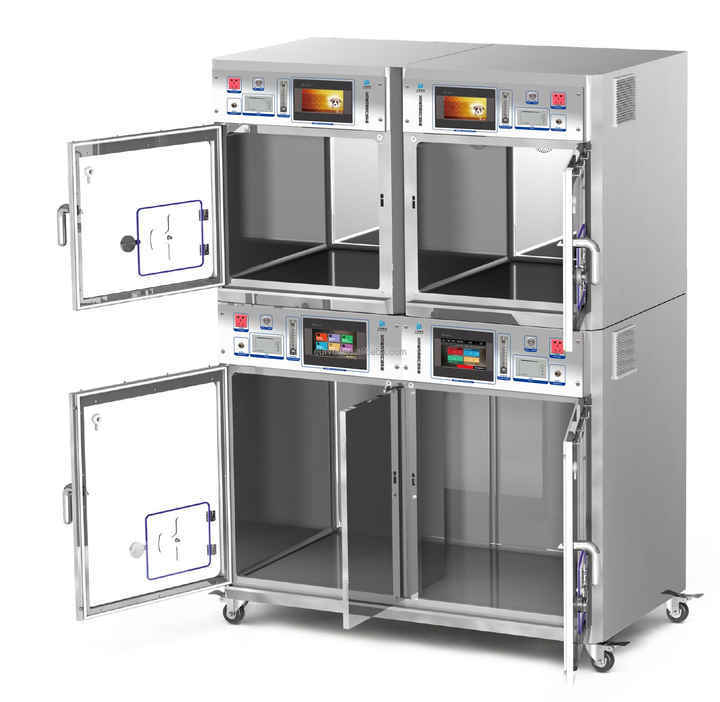 EUR PET Luxury 304 Stainless Steel Oxygen Cage Hot Sale Large Pet Clinic Cage Multifunction ICU Cage for Dog