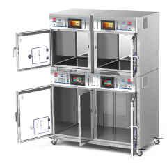 EUR PET Luxury 304 Stainless Steel Oxygen Cage Hot Sale Large Pet Clinic Cage Multifunction ICU Cage for Dog