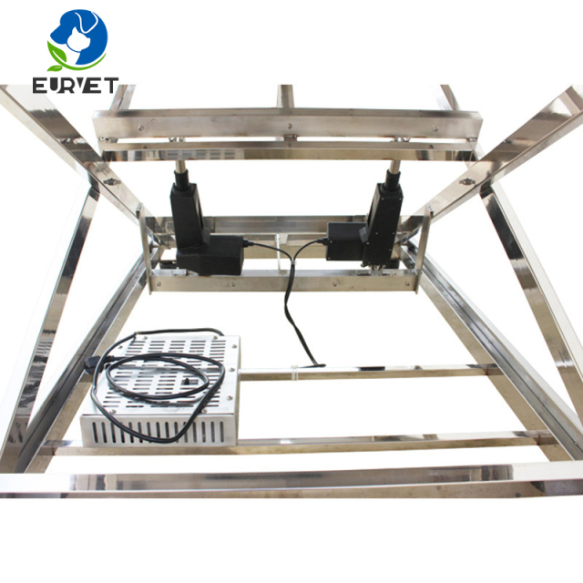 EURPET Veterinary Surgery Table Pet Beauty Hydraulic Table for Clinic Vet Treatment Dog Table for Surgical