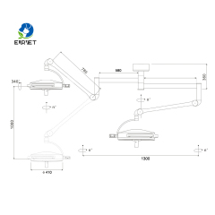 EUR PET Best Quality Animal Ceiling  Light Medical Device Led Lamp for Hospital Therapy Anime Led Light