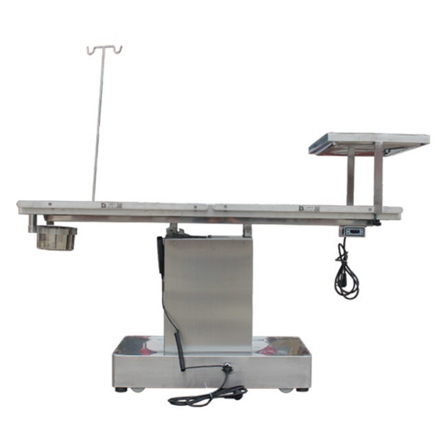 EUR VET Superior Quality Electric Lifting Operation Table Favorable Veterinary Instrument With Constant Temperature