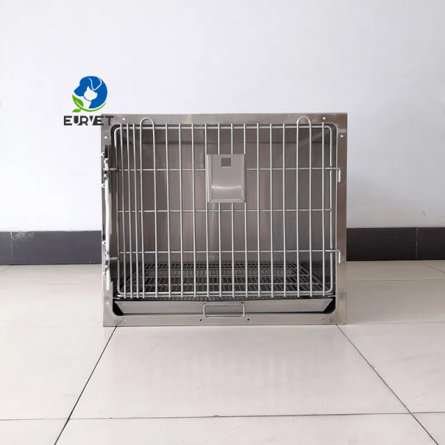 EUR Pet Best Selling Veterinary Cat Anti-Scratch Cage Veterinary Clinic Cage Practical Veterinary Equipment