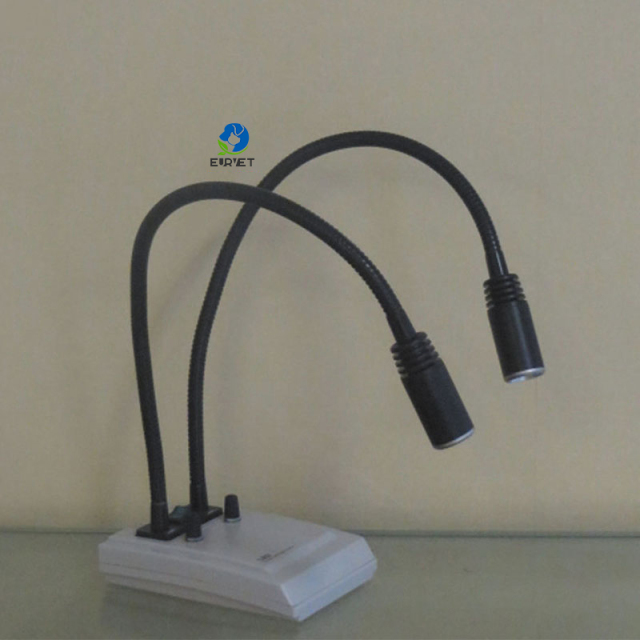 EUR PET Best Quality Desk Examination Light with Dual Heads Medical Device Mobile Operating System