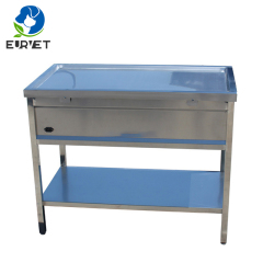 EUR PET Costeffective Stainless Steel Vet Weighing Diagnosis and Treatment Table Vet Clinic Veterinary Instrument for Vet