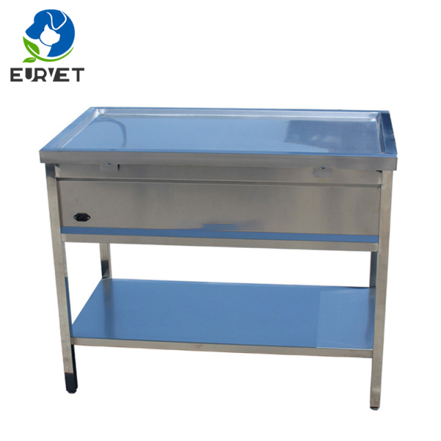 EUR PET Costeffective Stainless Steel Vet Weighing Diagnosis and Treatment Table Vet Clinic Veterinary Instrument for Vet