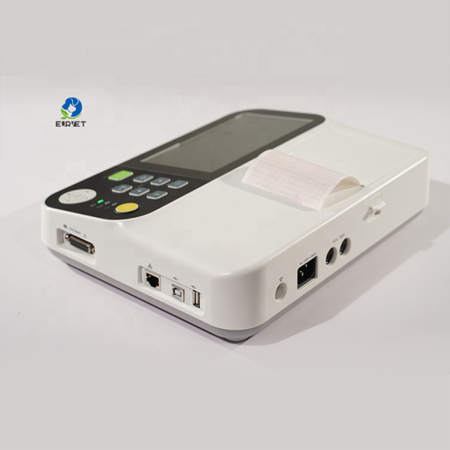Super Quality EUR PET 12 Lead ECG Monitor Veterinary Equipment Heart Rate Monitor for Pet Clinics