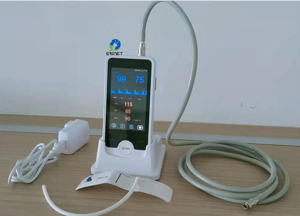 EUR PET Dealer Price Vital Sign Monitor Veterinary Cheap Veterinary Equipment Vet Monitor for Hospital