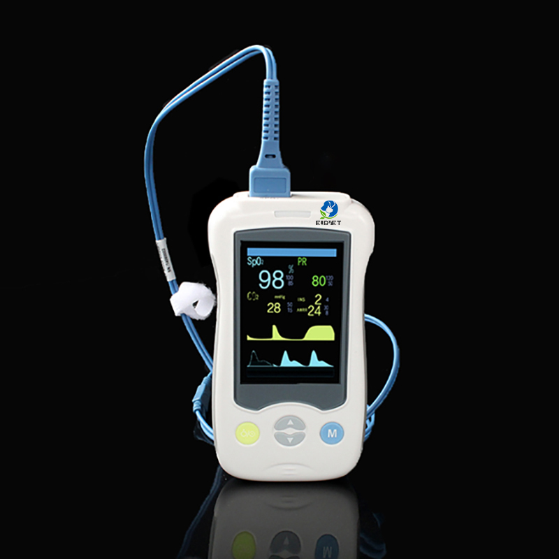 EURPET Animals Medical Equipment Veterinary Handheld Finger Pulse Vet Oximeter A2  for Animal Hospital