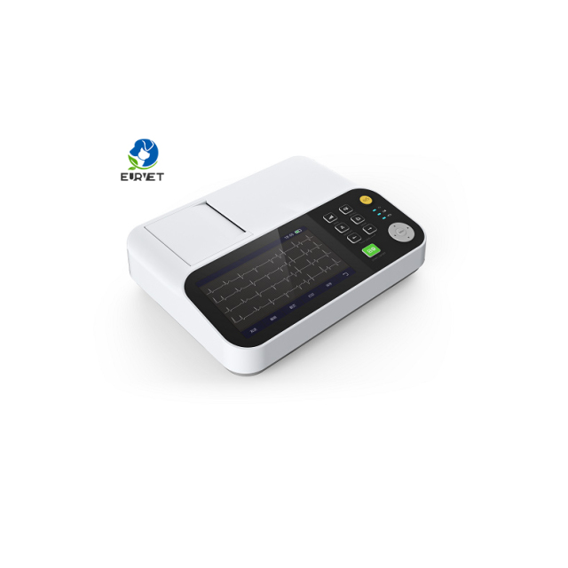 Super Quality EUR PET 12 Lead ECG Monitor Veterinary Equipment Heart Rate Monitor for Pet Clinics