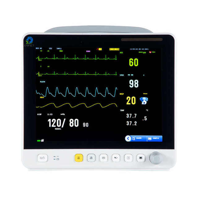 EUR PET Factory Export Cardiac Monitor Defibrilator Vital Signs Monitor China High Quality Cardiac Monitor