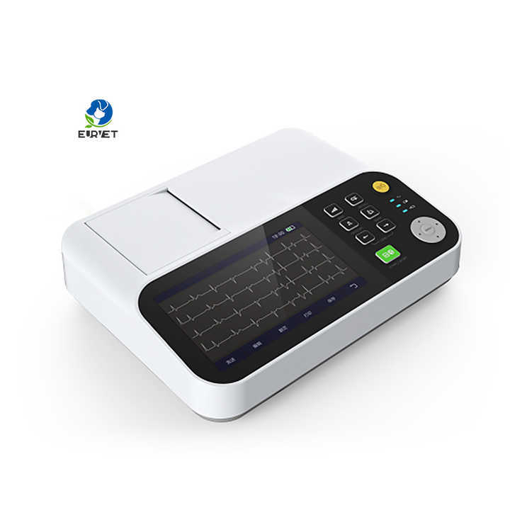 Super Quality EUR PET 12 Lead ECG Monitor Veterinary Equipment Heart Rate Monitor for Pet Clinics