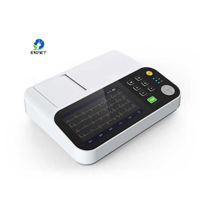 Super Quality EUR PET 12 Lead ECG Monitor Veterinary Equipment Heart Rate Monitor for Pet Clinics
