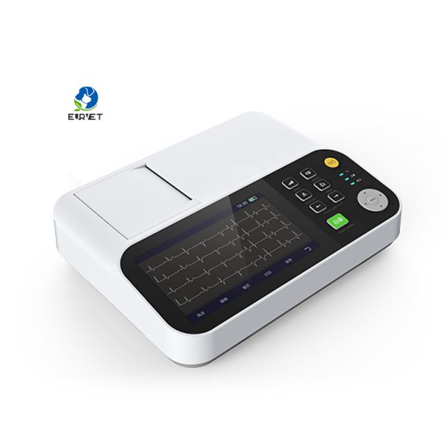 Super Quality EUR PET 12 Lead ECG Monitor Veterinary Equipment Heart Rate Monitor for Pet Clinics