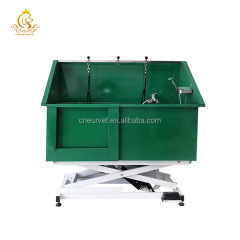 EUR PET Wash Pet Grooming Tubs Portable Electric Lifting Dog Bath Tub Folding Stainless Steel Pet Tub