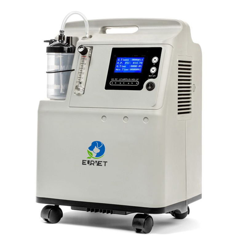 EURPET Reliable Veterinary Hospital Clinic Operating Room Use Equipment Portable Oxygen Concentrator