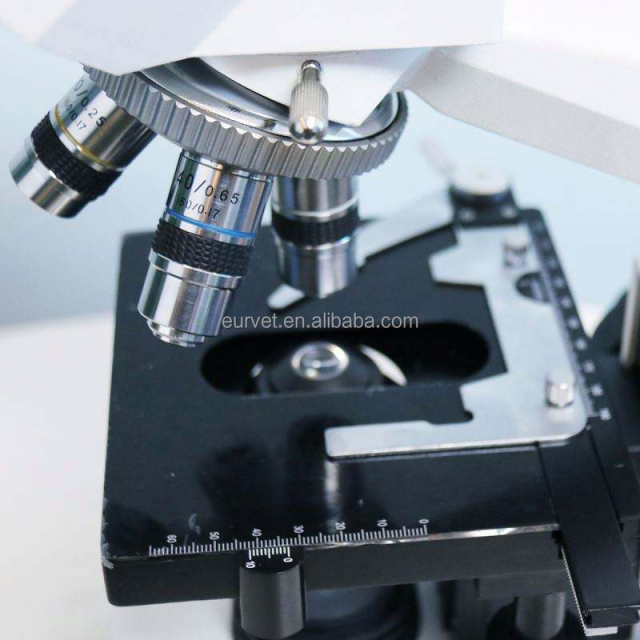 EUR VET Superior Quality Biological Microscope Equipment Veterinary Microscope for Pet Dog Clinics-for Diagnosis