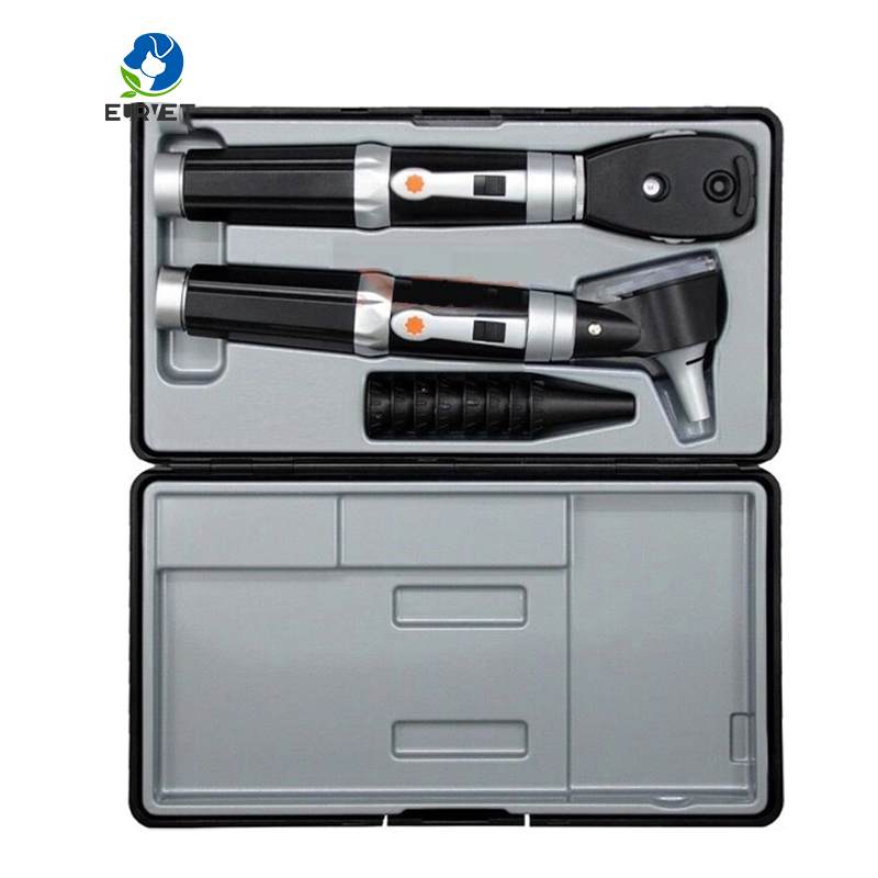 EUR VET High Quality Cheap Price Ophthalmoscope Set Medical Equipment for Pet Clinic Use High Quality Veterinary Equipment