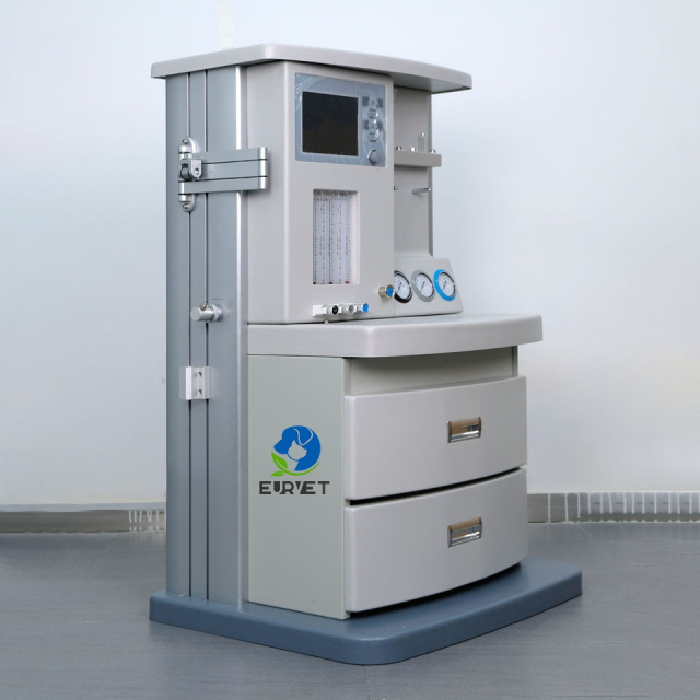 EUR PET Superior Quality Veterinary Anesthesia Machine Practical Veterinary Equipment for Vet Clinic Diagnostic