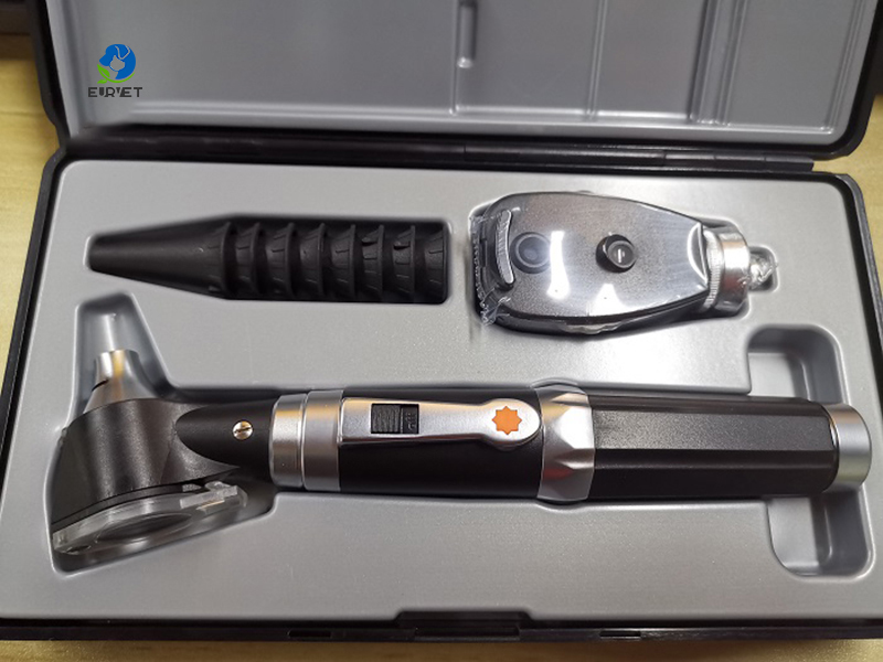 EUR VET High Quality Cheap Price Ophthalmoscope Set Medical Equipment for Pet Clinic Use High Quality Veterinary Equipment